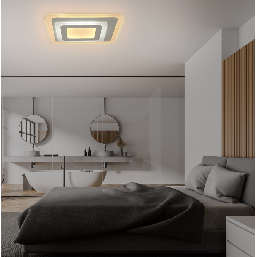 Brilagi - LED prigušivo stropno svjetlo MODERN MINI LED/65W/230V 3000-6000K 37x37 cm + daljinski upravljač