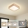 Brilagi - LED stropna svjetiljka MOLINA SQUARE LED/32W/230V 3000/4000/6000K hrast 30x30 cm
