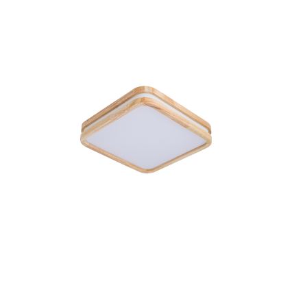 Brilagi - LED stropna svjetiljka MOLINA SQUARE LED/32W/230V 3000/4000/6000K hrast 30x30 cm