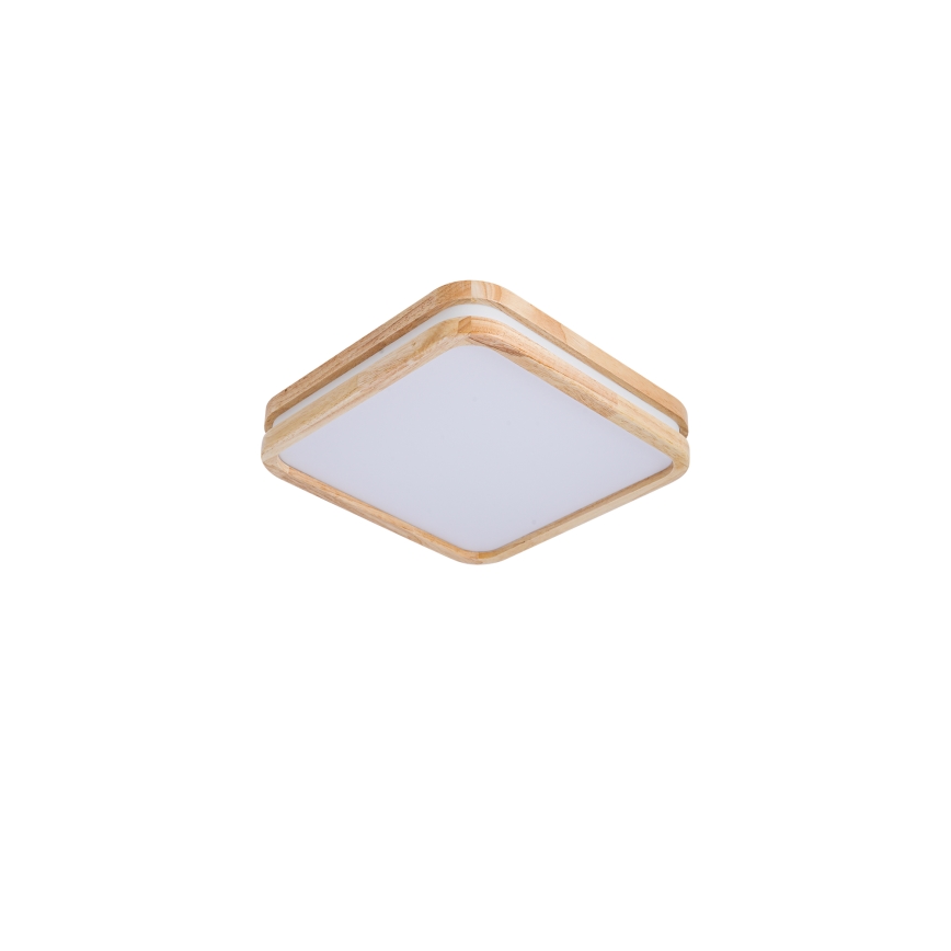 Brilagi - LED stropna svjetiljka MOLINA SQUARE LED/32W/230V 3000/4000/6000K hrast 30x30 cm