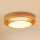 Brilagi - LED Stropna svjetiljka MONTANA BOHO LED/26W/230V pr. 60 cm smeđa