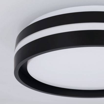 Brilagi - LED stropna svjetiljka NAOMI LED/24W/230V Ø 28,5 cm crna