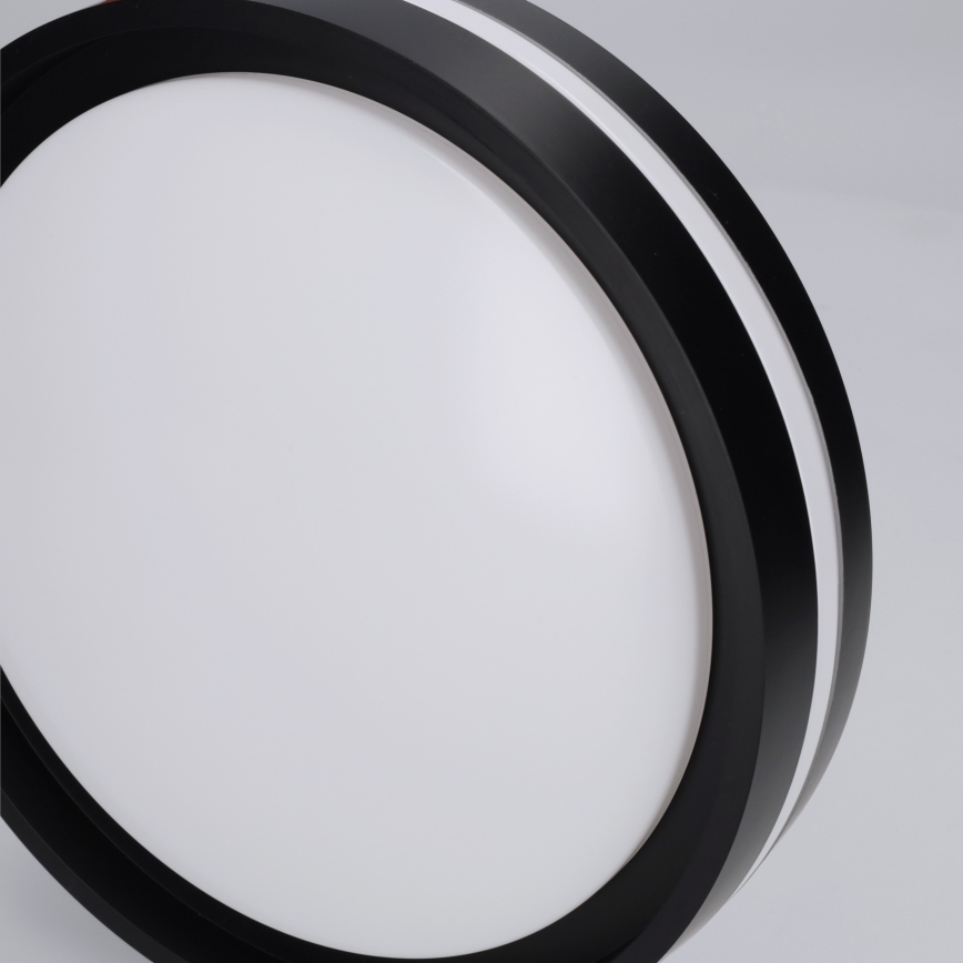 Brilagi - LED stropna svjetiljka NAOMI LED/24W/230V Ø 28,5 cm crna