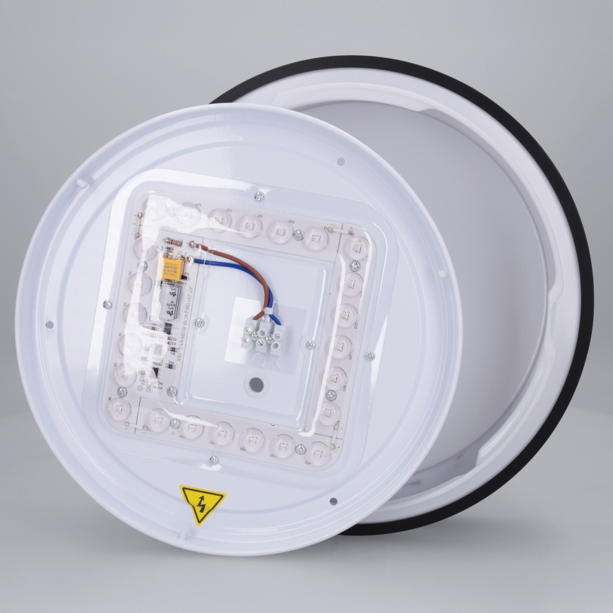 Brilagi - LED stropna svjetiljka NAOMI LED/24W/230V Ø 28,5 cm crna