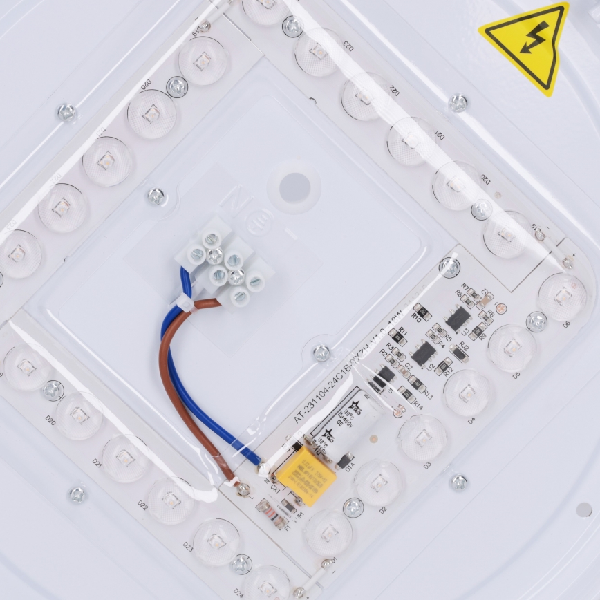 Brilagi - LED stropna svjetiljka NAOMI LED/24W/230V Ø 28,5 cm crna