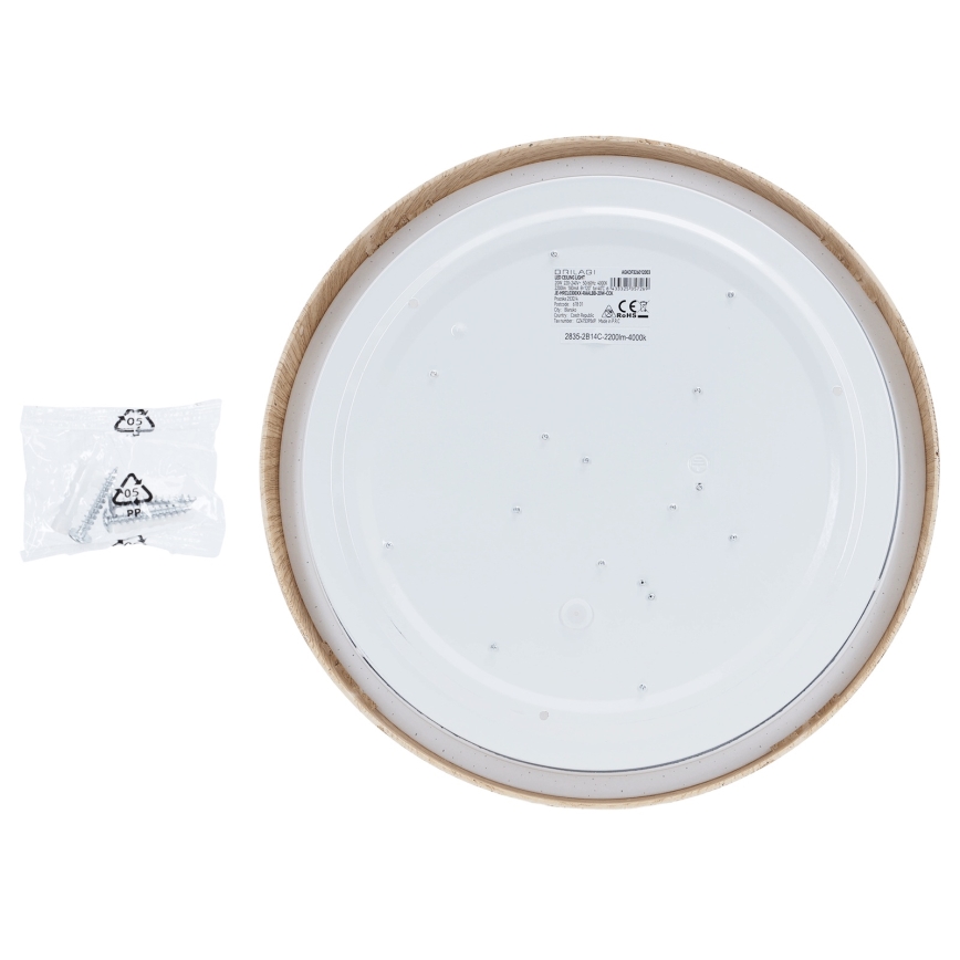 BRILAGI - LED stropna svjetiljka NATURA LED/20W/230V 4000K Ø 33,7 cm