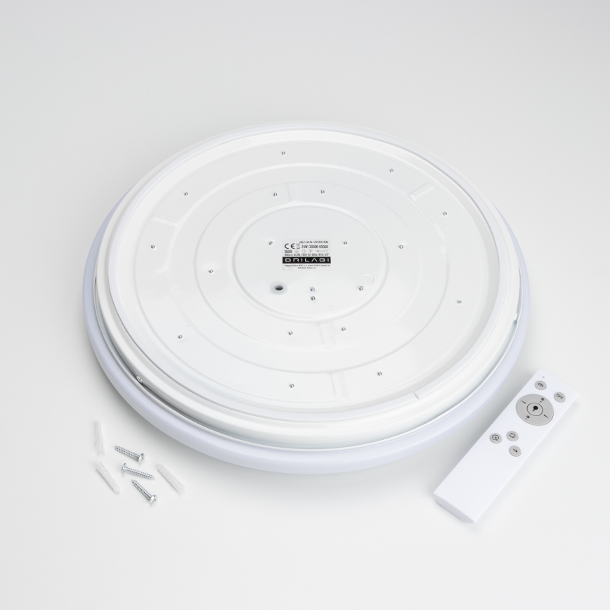 Brilagi - LED stropna svjetiljka s prigušivanjem OPAL LED/24W/230V 3000/4000/6500K + daljinski upravljač