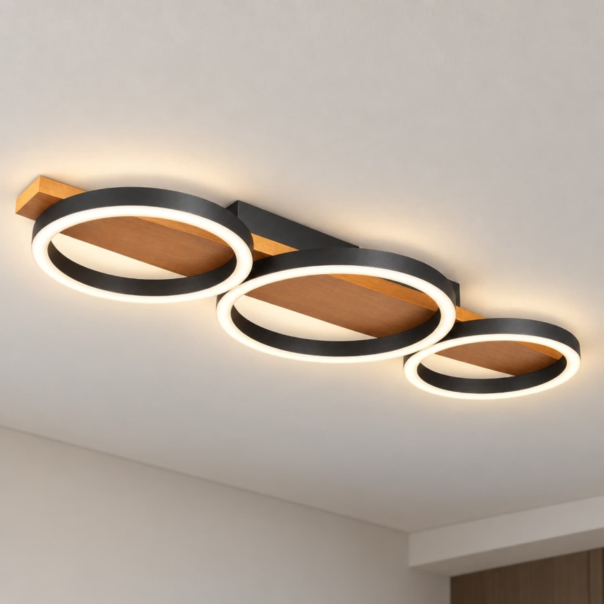 BRILAGI - LED stropna svjetiljka PLANK LED/28W/230V 4000K 25x70 cm drvena