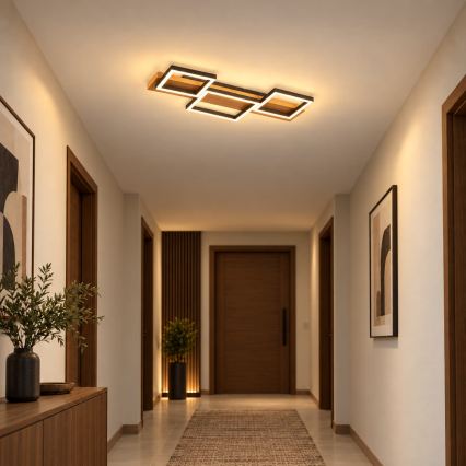 BRILAGI - LED stropna svjetiljka PLANK LED/30W/230V 4000K 34,5x65 cm drvena