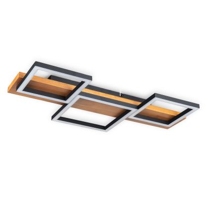BRILAGI - LED stropna svjetiljka PLANK LED/30W/230V 4000K 34,5x65 cm drvena
