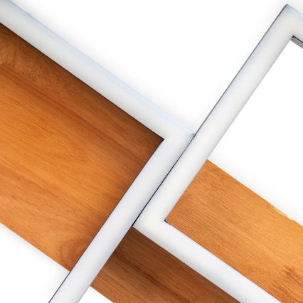 BRILAGI - LED stropna svjetiljka PLANK LED/30W/230V 4000K 34,5x65 cm drvena