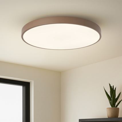 Brilagi - LED stropna svjetiljka POOL LED/100W/230V 3000/4000/6000K promjer 80 cm smeđa