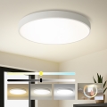 Brilagi - LED stropna svjetiljka POOL LED/100W/230V 3000/4000/6000K Ø 80 cm bijela