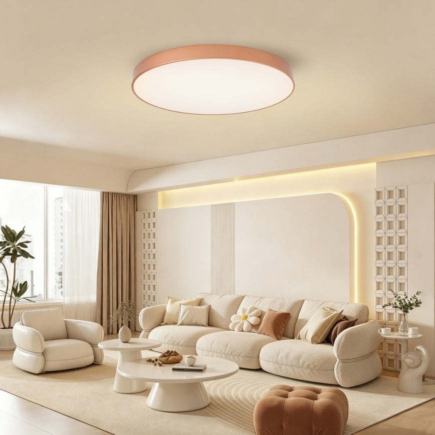 Brilagi - LED stropna svjetiljka POOL LED/100W/230V 3000/4000/6000K Ø 80 cm brončana