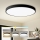 Brilagi - LED stropna svjetiljka POOL LED/128W/230V 3000/4000/6000K Ø 100 cm crna