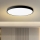Brilagi - LED stropna svjetiljka POOL LED/128W/230V 3000/4500/6000K pr. 100 cm crno