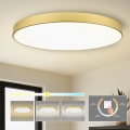 Brilagi - LED stropna svjetiljka POOL LED/180W/230V 3000/4000/6000K promjer 120 cm zlatna