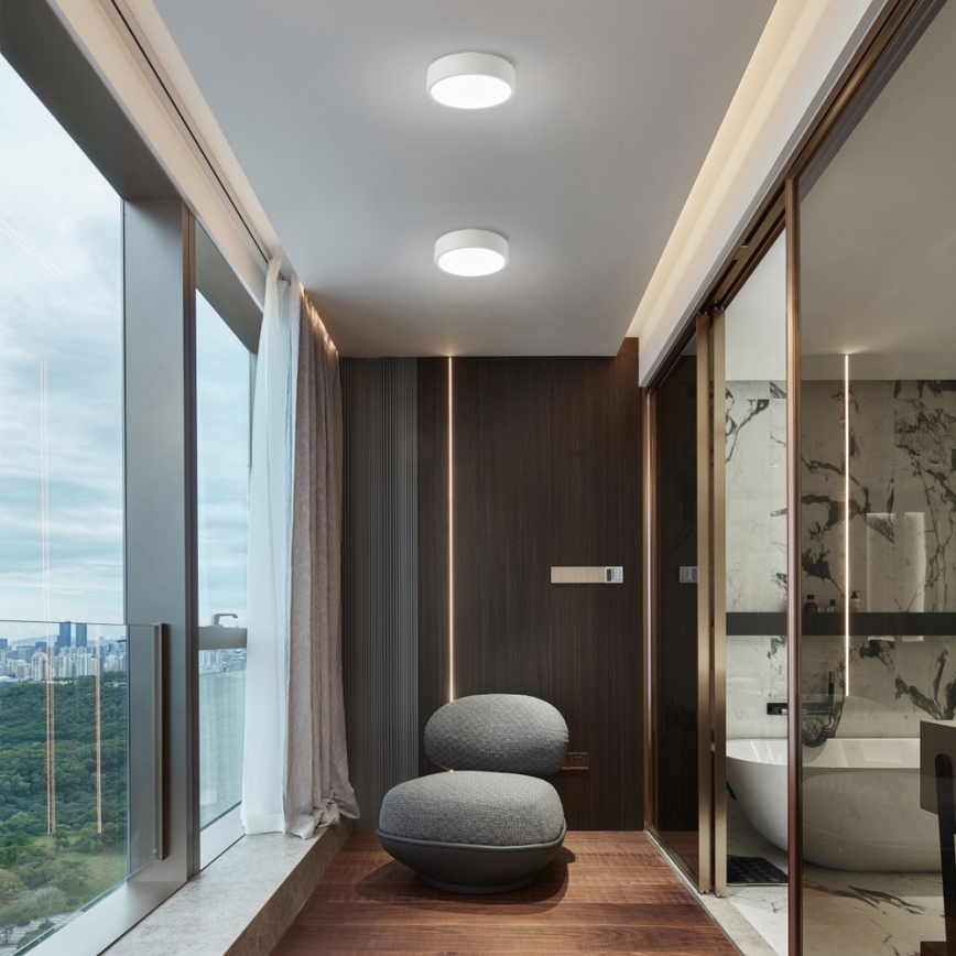 Brilagi - LED stropna svjetiljka POOL LED/18W/230V 3000/4500/6000K Ø 20 cm bijela