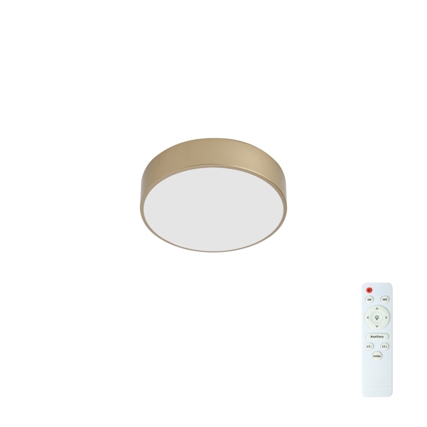 Brilagi - LED stropna svjetiljka POOL LED/24W/230V 3000/4000/6000K Ø 20 cm zlatna
