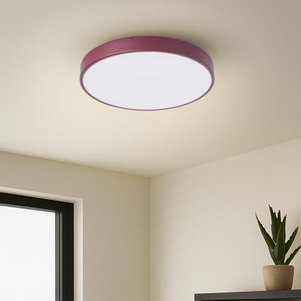 Brilagi - LED stropna svjetiljka POOL LED/36W/230V 3000/4000/6000K prom. 30 cm bordo