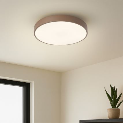 Brilagi - LED stropna svjetiljka POOL LED/36W/230V 3000/4000/6000K Ø 30 cm smeđa