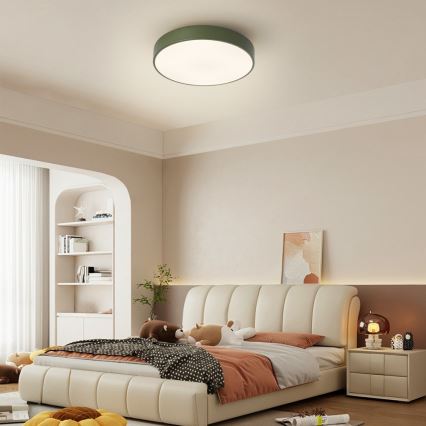 Brilagi - LED stropna svjetiljka POOL LED/36W/230V 3000/4000/6000K Ø 30 cm zelena