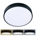 Brilagi - LED stropna svjetiljka POOL LED/36W/230V 3000/4000/6000K prom. 30 cm crna