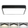 Brilagi - LED Stropna svjetiljka POOL LED/36W/230V 3000/4500/6000K 40x40 cm crna