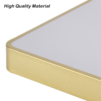 Brilagi - LED stropna svjetiljka POOL LED/36W/230V 3000/4500/6000K 40x40 cm zlatna