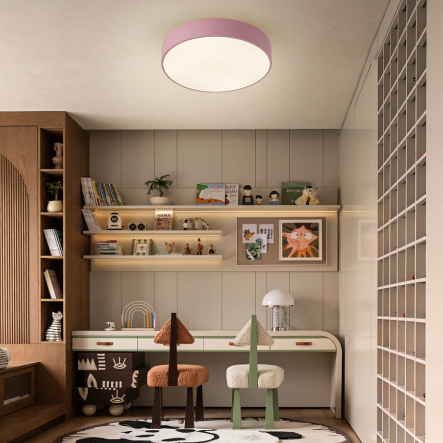 Brilagi - LED stropna svjetiljka POOL LED/48W/230V 3000/4000/6000K promjer 40 cm ružičasta