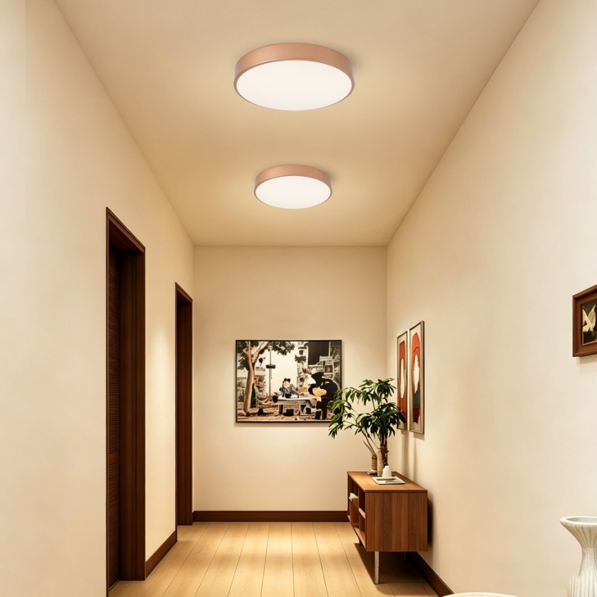 Brilagi - LED stropna svjetiljka POOL LED/48W/230V 3000/4000/6000K Ø 40 cm brončana