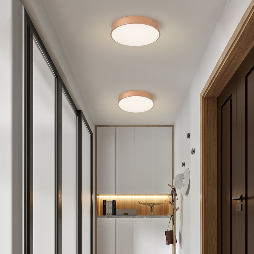 Brilagi - LED stropna svjetiljka POOL LED/48W/230V 3000/4000/6000K Ø 40 cm brončana