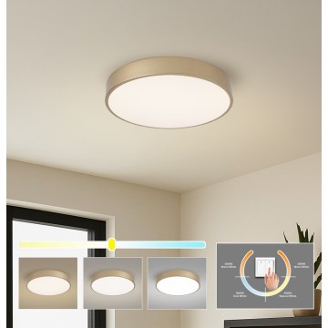 Brilagi - LED stropna svjetiljka POOL LED/48W/230V 3000/4000/6000K Ø 40 cm zlatna