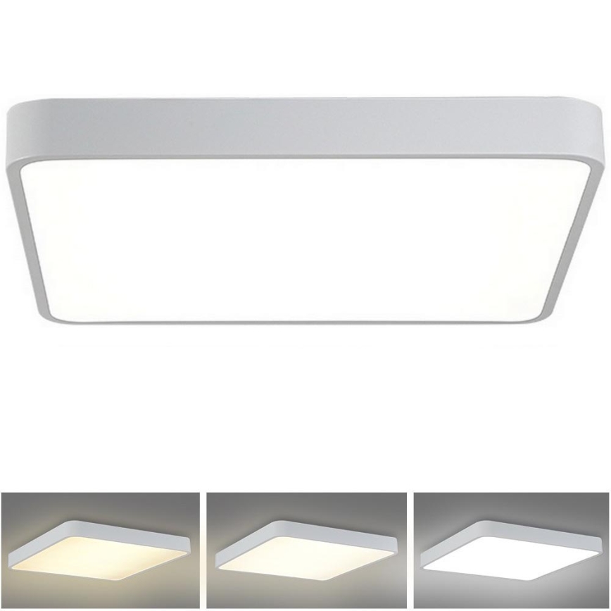 Brilagi - LED Stropna svjetiljka POOL LED/48W/230V 3000/4500/6000K 50x50 cm bijela