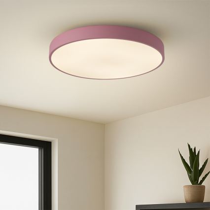 Brilagi - LED stropna svjetiljka POOL LED/60W/230V 3000/4000/6000K Ø 50 cm ružičasta