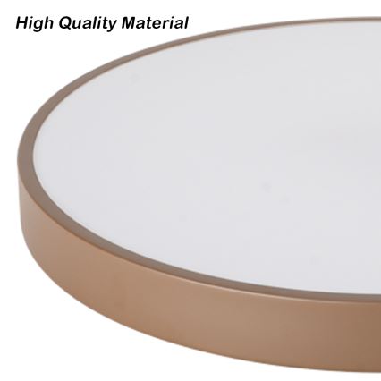 Brilagi - LED stropna svjetiljka POOL, 60 W, 230 V, 3000/4000/6000 K, promjer 60 cm, smeđa