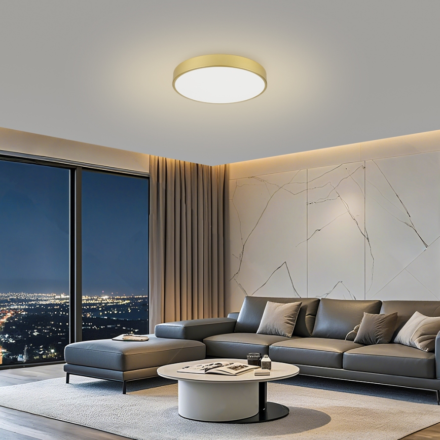 Brilagi - LED stropna svjetiljka POOL LED/60W/230V 3000/4000/6000K Ø 60 cm zlatna