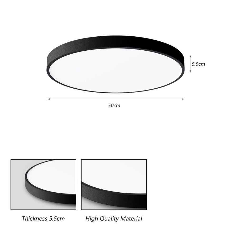 Brilagi - LED stropna svjetiljka POOL LED/60W/230V 3000/4500/6000K 50 cm