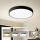 Brilagi - LED stropna svjetiljka POOL LED/60W/230V 3000/4500/6000K Ø 60 cm crna