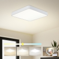 Brilagi - LED stropna svjetiljka POOL SQUARE LED/36W/230V 3000/4000/6000K 40x40 cm bijela