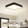 Brilagi - LED stropna svjetiljka POOL SQUARE LED/36W/230V 3000/4000/6000K 40x40 cm crna