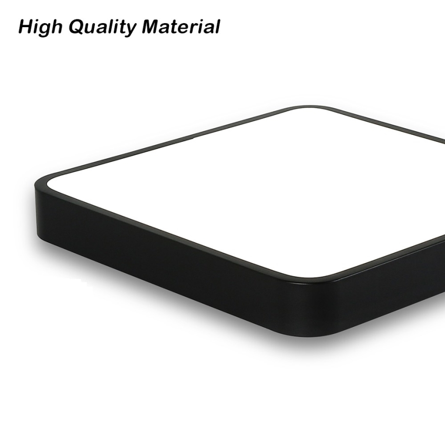 Brilagi - LED stropno svjetlo POOL SQUARE LED/36W/230V 3000/4500/6000K 40x40 cm crna