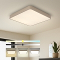 Brilagi - LED stropna svjetiljka POOL SQUARE, prigušiva, 48W/230V, 3000-6000K, 50x50 cm, bež, s daljinskim upravljačem