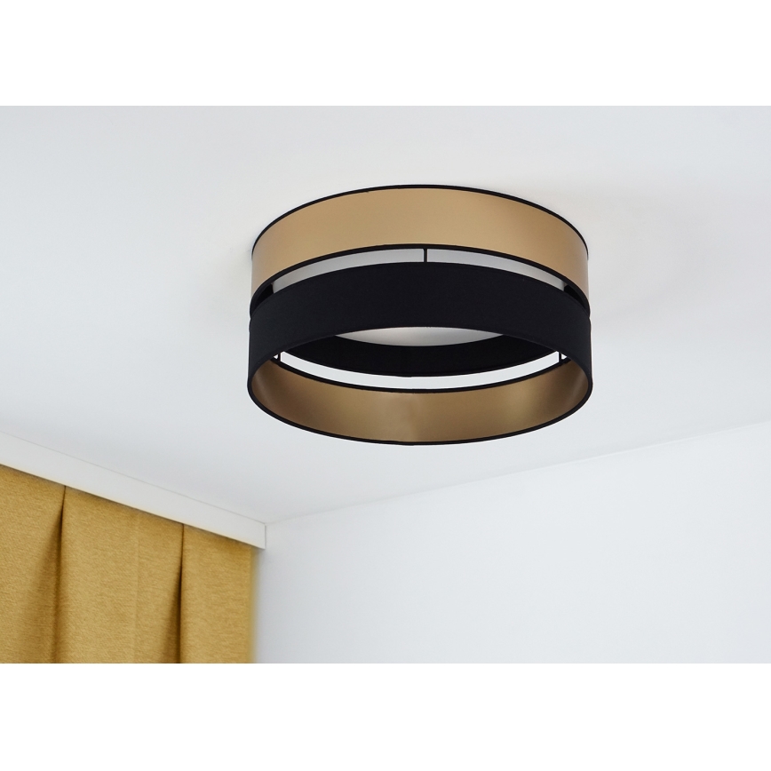 Brilagi - LED Stropna svjetiljka ROYAL LED/24W/230V pr. 45 cm crna/zlatna