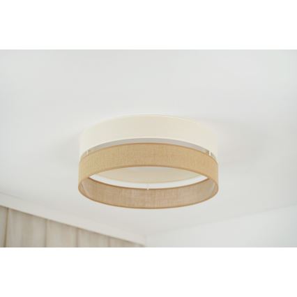 Brilagi - LED Stropna svjetiljka ROYAL YUTE LED/24W/230V pr. 45 cm bež/krem