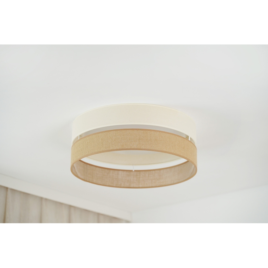 Brilagi - LED Stropna svjetiljka ROYAL YUTE LED/24W/230V pr. 45 cm bež/krem