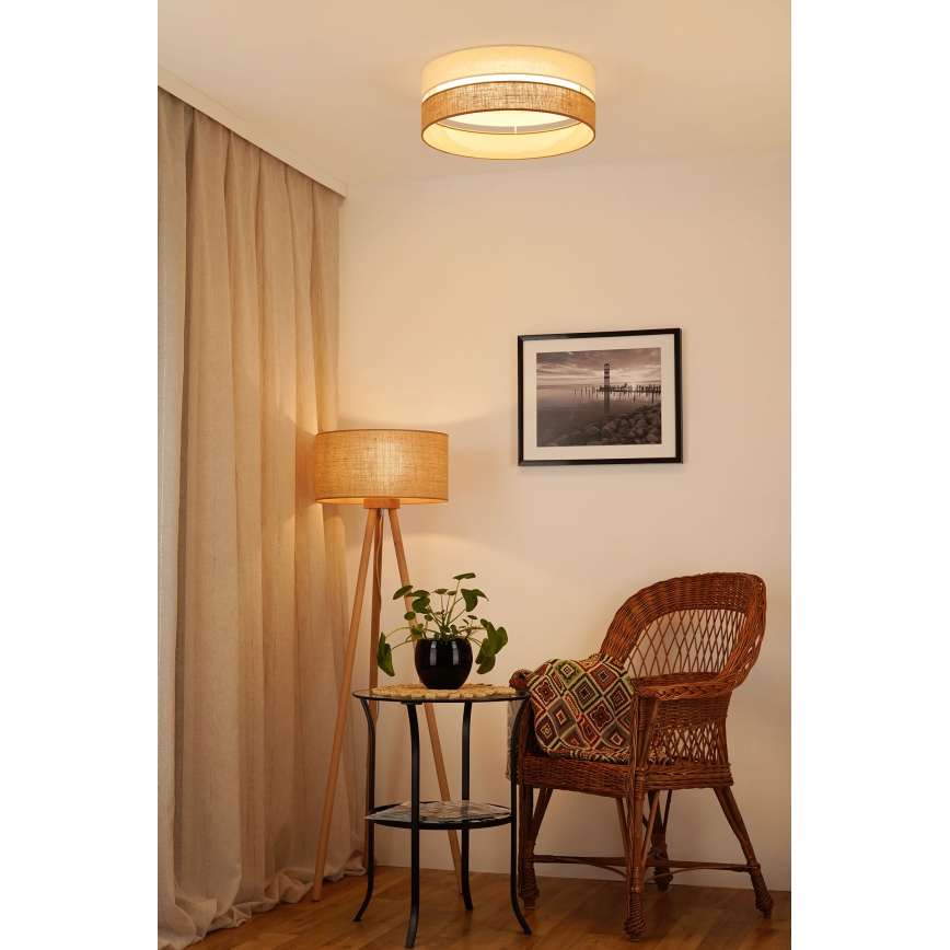 Brilagi - LED Stropna svjetiljka ROYAL YUTE LED/24W/230V pr. 45 cm bež/krem