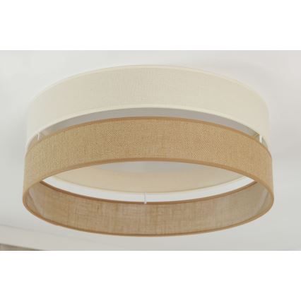 Brilagi - LED Stropna svjetiljka ROYAL YUTE LED/24W/230V pr. 45 cm bež/krem