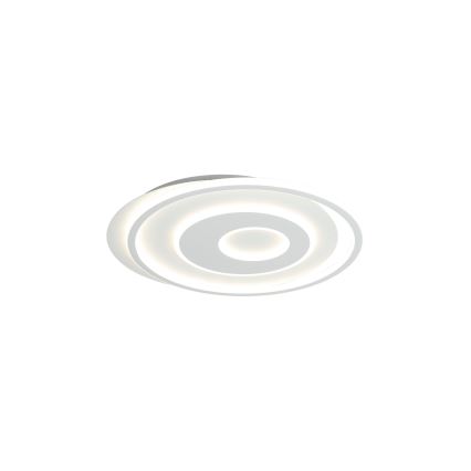 Brilagi - LED prigušiva stropna svjetiljka IRIS LED/83W/230V 3000-6000K 46x50 cm bijela + daljinski upravljač