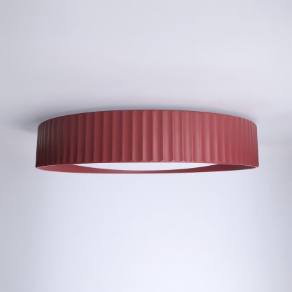 Brilagi - LED stropna svjetiljka s možnostšću prigušenja LUCIA LED/48W/230V 3000-6500K Ø41 cm crvena + daljinski upravljač